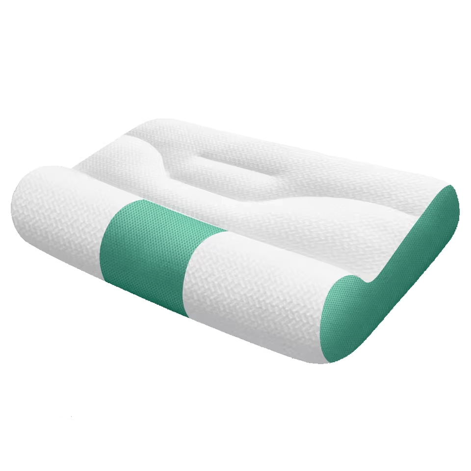 Cervical Memory Foam Pillow, Ergonomic Goose Down Pillow, Sleep Enhancing Cervical Support Comfort Goose Down Pillow, Enhancing